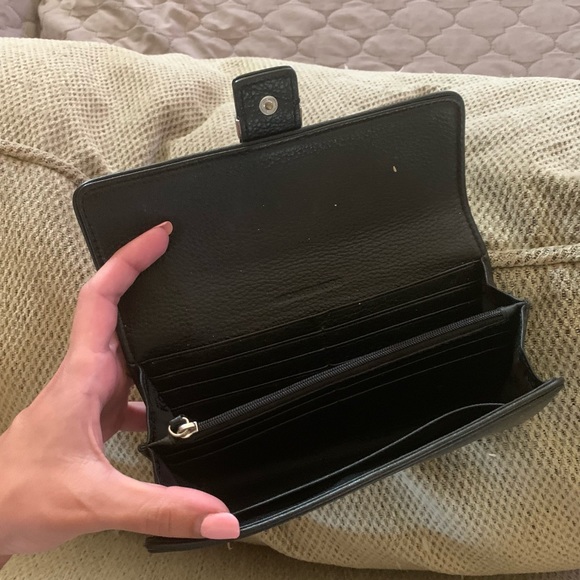 Michael Kors black leather wallet - Picture 4 of 5